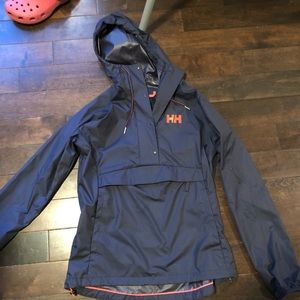 Anorak rain jacket